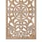 Brown Wood Bohemian Floral Wall Decor 37&#x22; x 17&#x22; x 2&#x22;